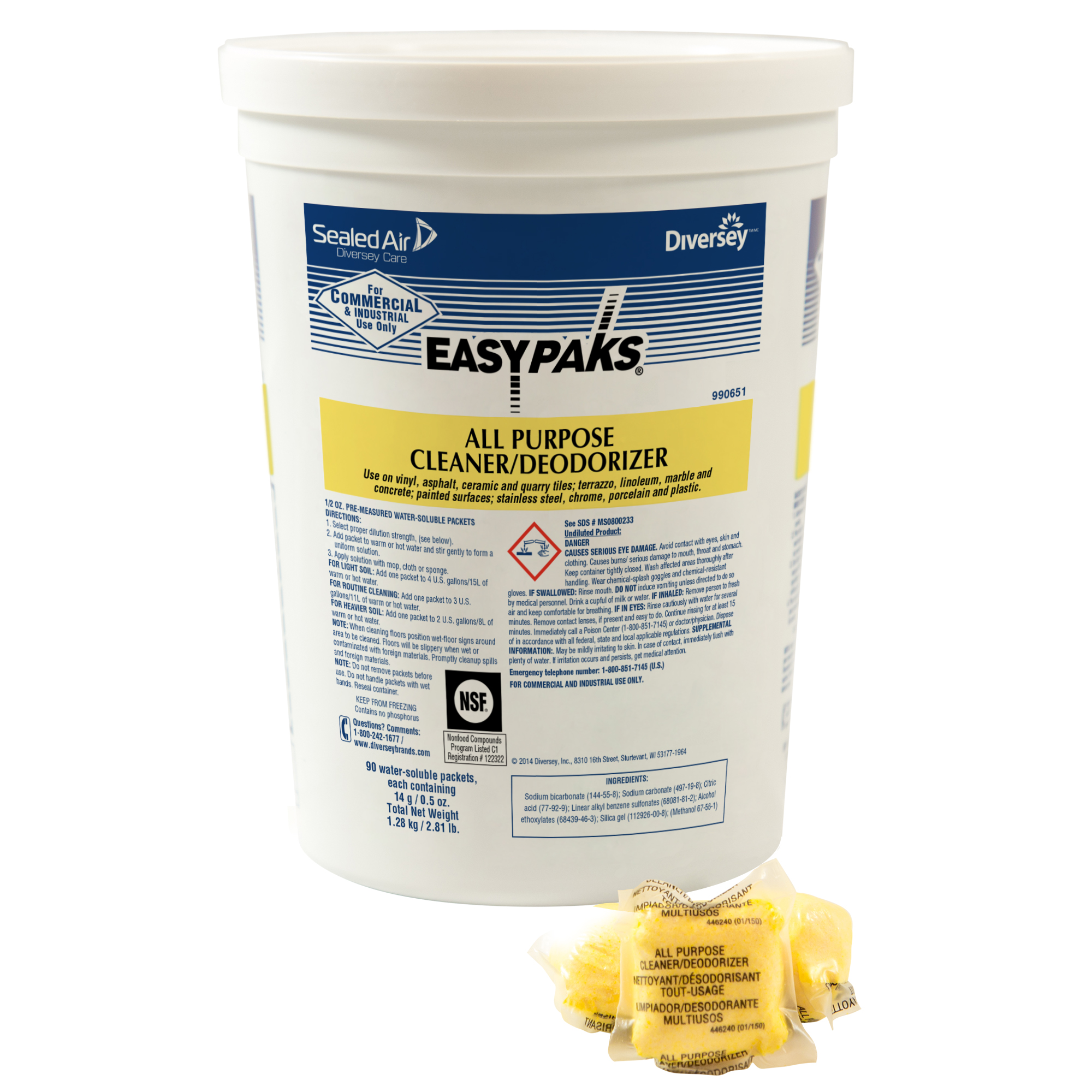 Easy Paks® All Purpose Cleaner Diversey